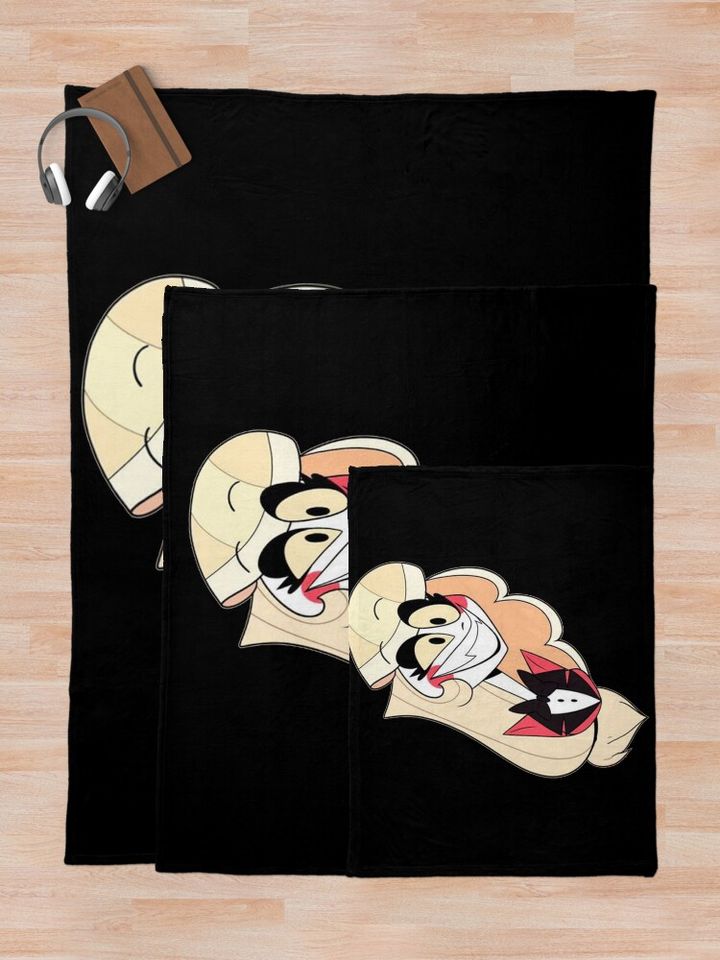 Charlie Hotel Blanket, Hazbin Hotel Fan Gift