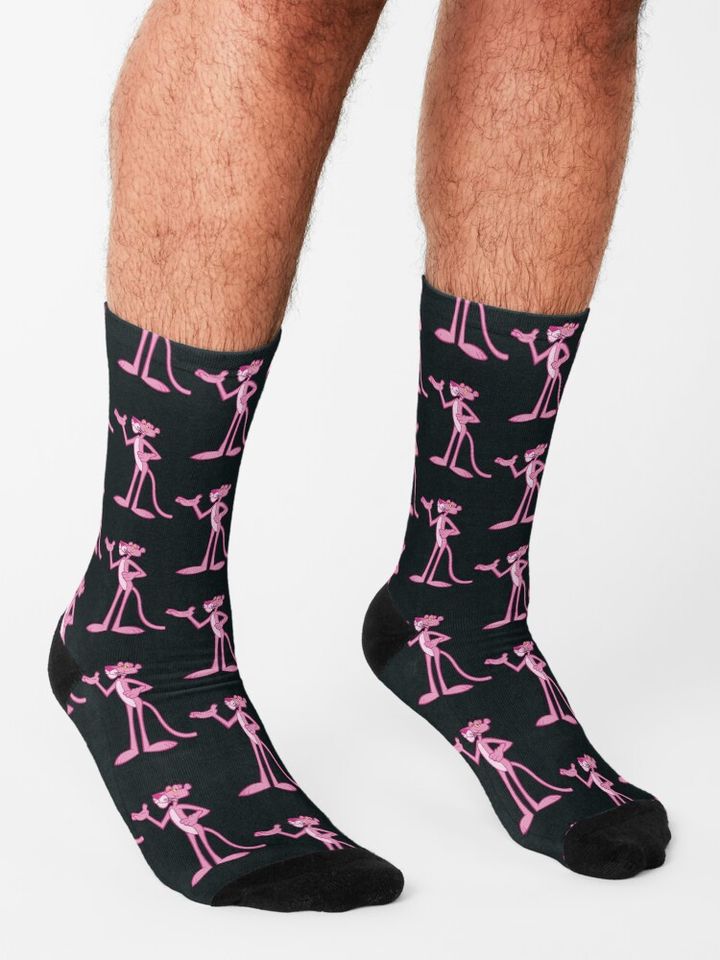 The pink Panther Socks