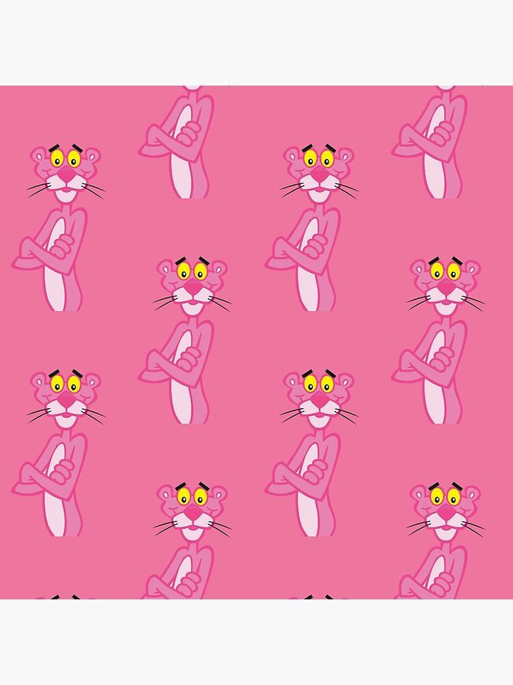 The pink Panther Pink  Throw  Pillow