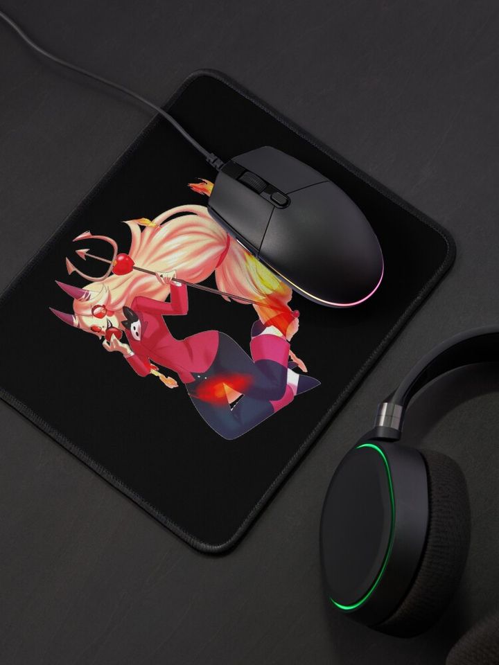 Charlie Hazbin Hotel Mouse Pad, Hazbin Hotel Decor