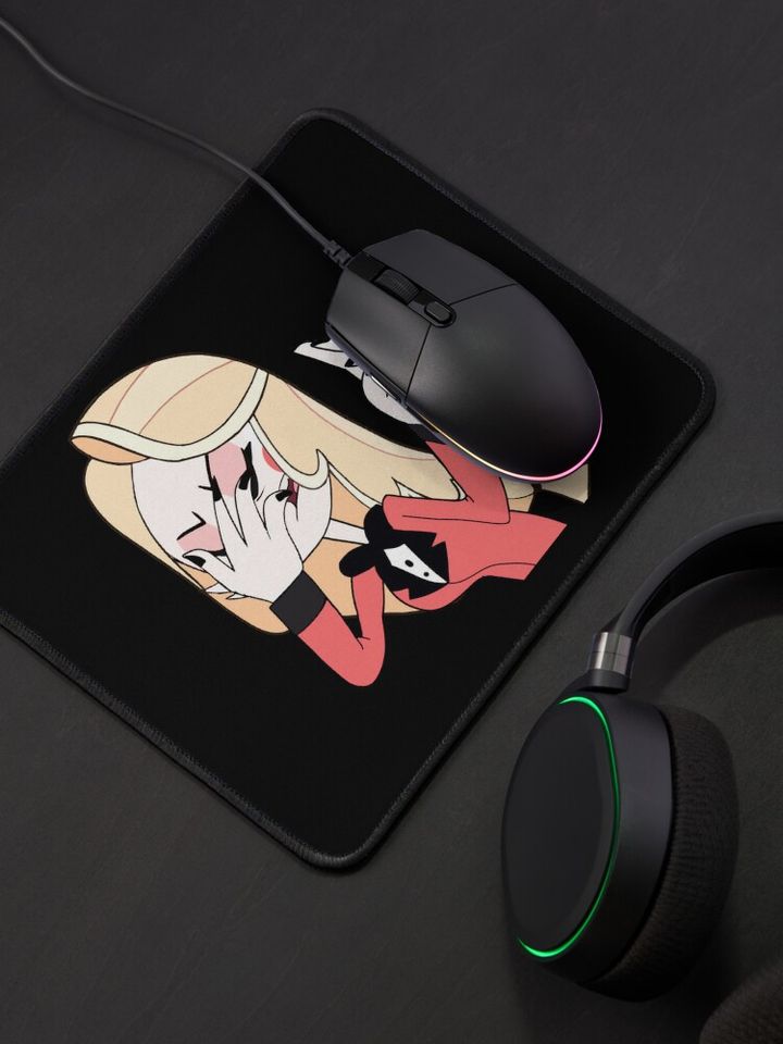 Charlie Hazbin Hotel Mouse Pad, Hazbin Hotel Decor