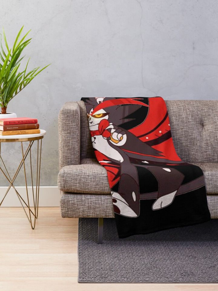 Husk Hotel Blanket, Hazbin Hotel Fan Gift