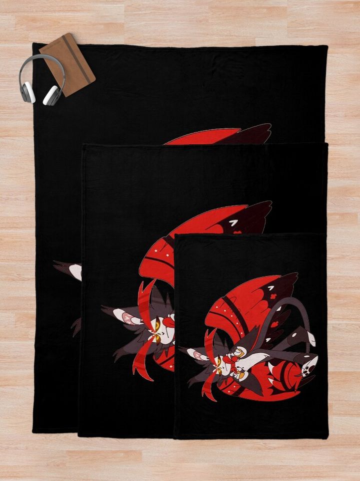 Husk Hotel Blanket, Hazbin Hotel Fan Gift