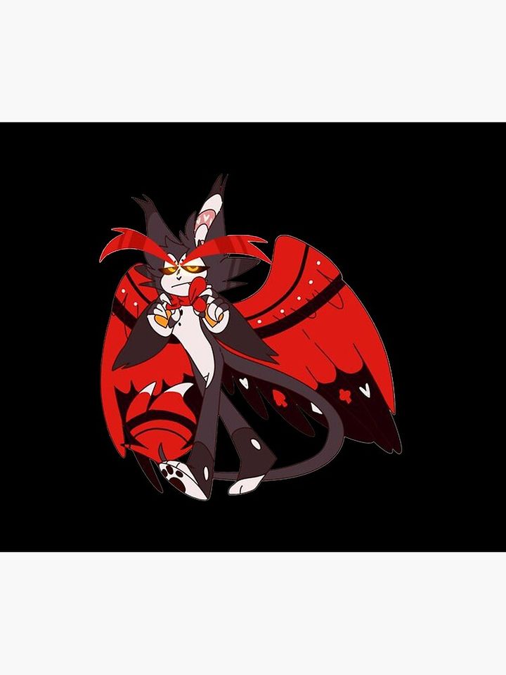 Husk Hotel Blanket, Hazbin Hotel Fan Gift