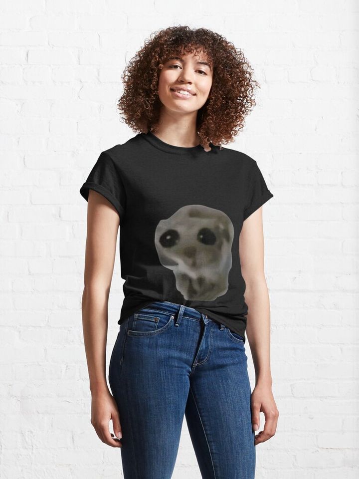 Sad hamster meme tiktok Classic T-Shirt
