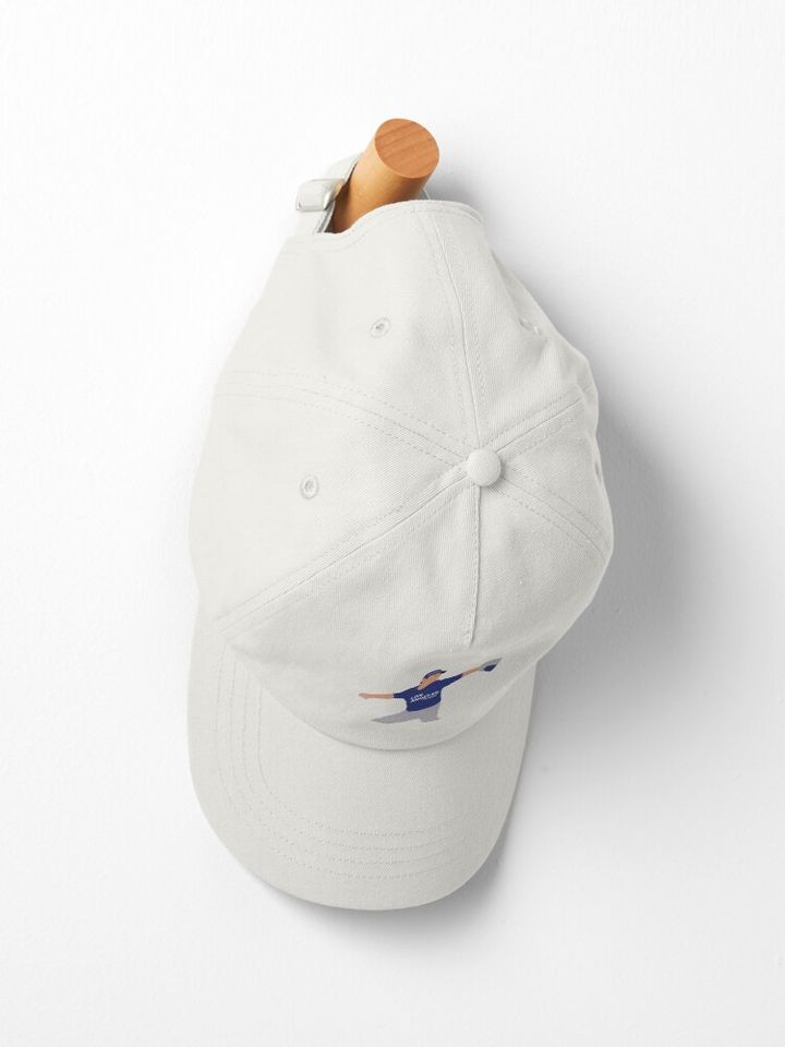Baseball player in action Cap