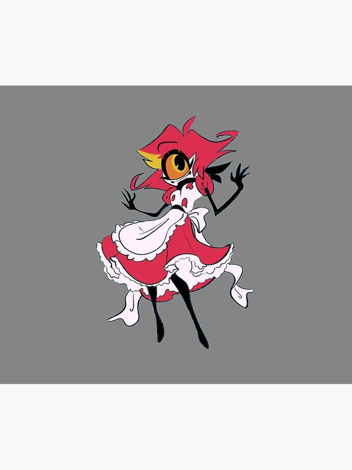 Niffty Hazbin Hotel Mouse Pad, Hazbin Hotel Decor