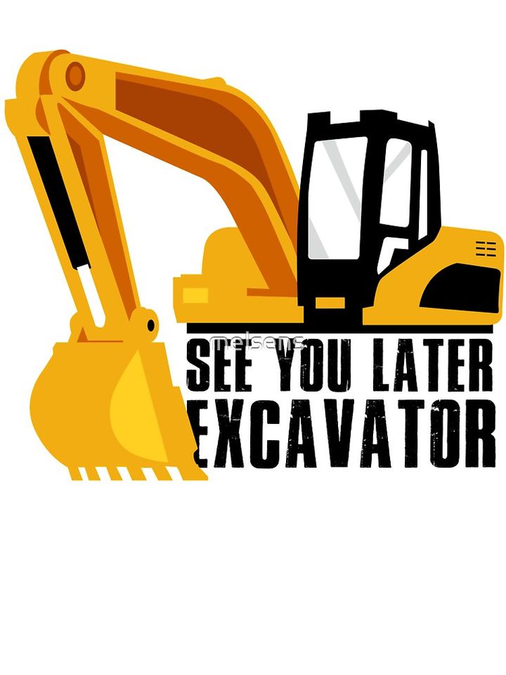 See you later excavator Baby One-Piece