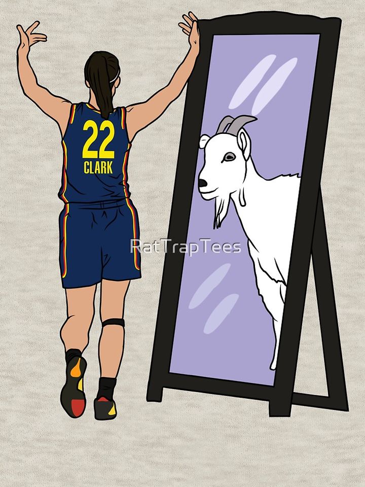 Caitlin Clark Mirror GOAT Pullover Sweatshirt