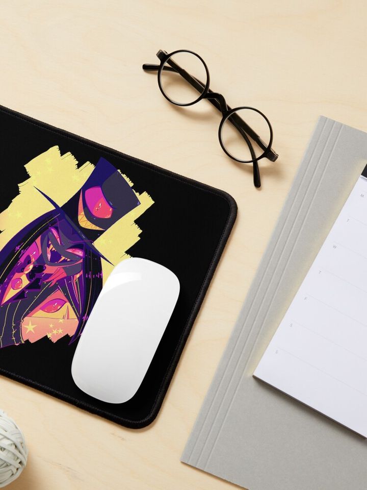 Sir Pentious Hazbin Hotel Mouse Pad, Hazbin Hotel Decor
