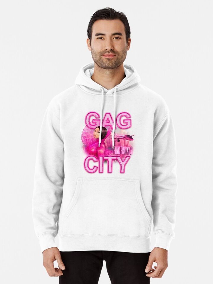 Nicki Minaj Queen of Rap in Gag City Pullover Hoodie