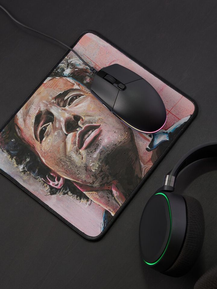 Bruce Springsteen painting Mouse Pad