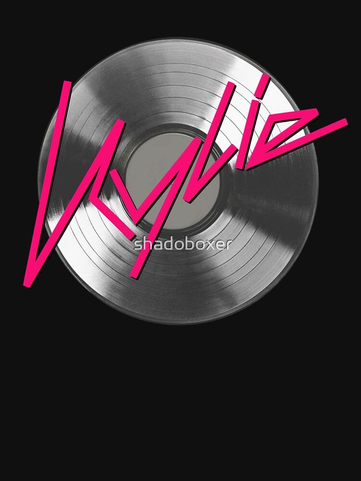 Kylie Minogue - record (silver) Tank Top