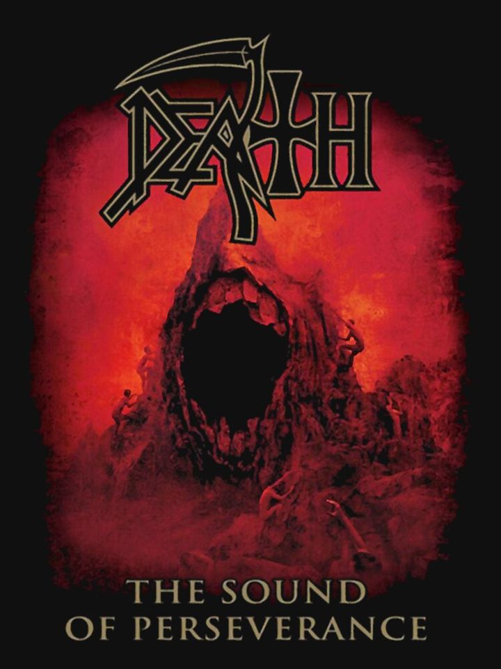 Death  The Sound Of Perseverance Gothic Grunge Emo Y2K Unisex T-Shirt