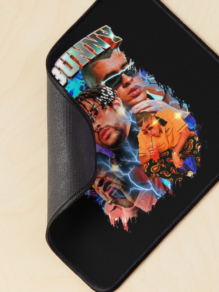 Bad Bunny Mouse Pad, Bad Bunny Merch