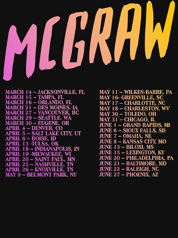 Tim McGraw 2024 Tour Standing Room Only Pullover Sweatshirt