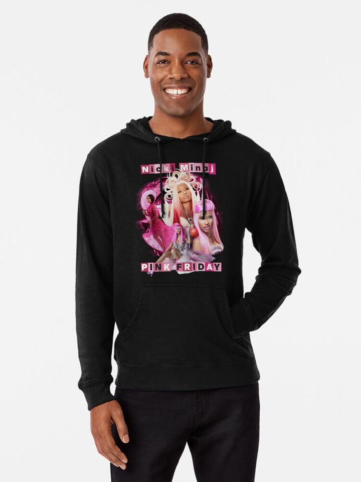 Nicki Minaj Pink Friday 2 Tour Lightweight Hoodie