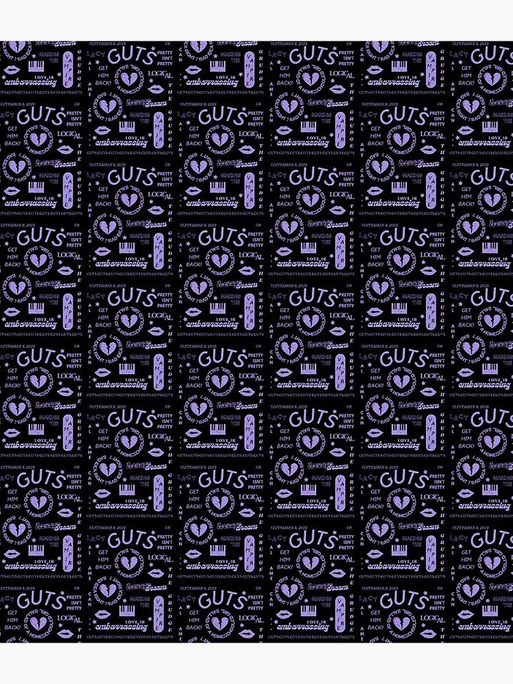 Vintage 90s Guts Tour Track List Backpack