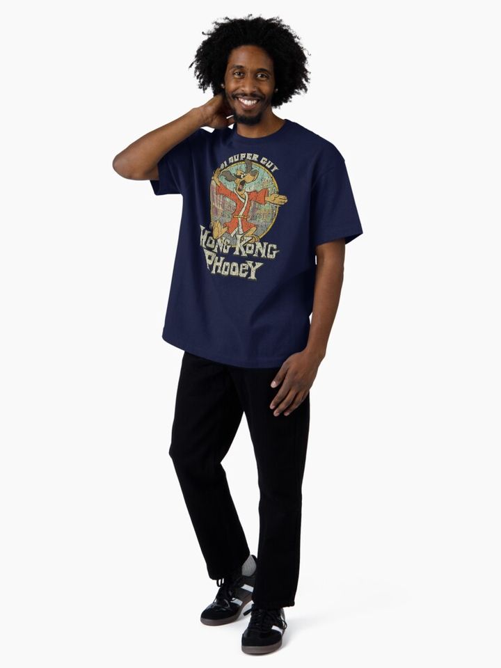Hong Kong Phooey 1974 Oversized T-Shirt