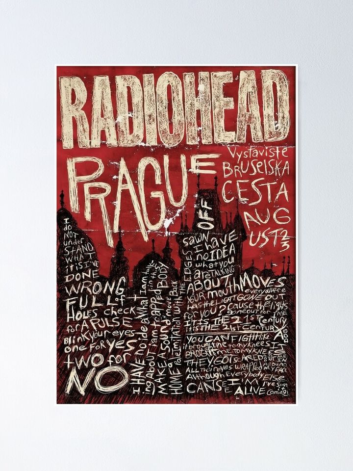 Alternative Band 80s Poster Poster