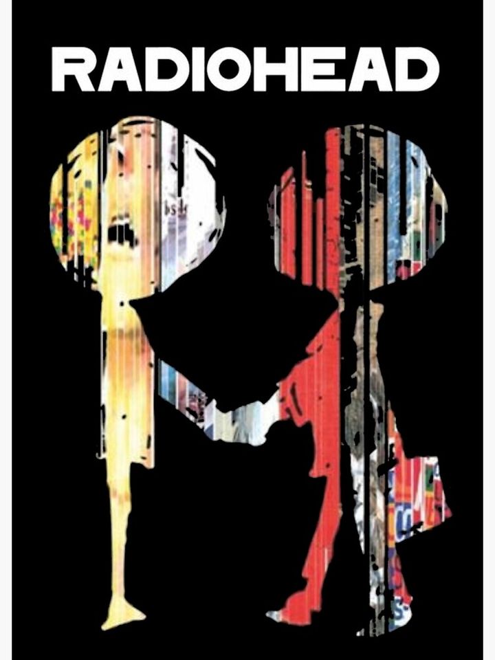 Radiohead Poster Vintage Music Artwork