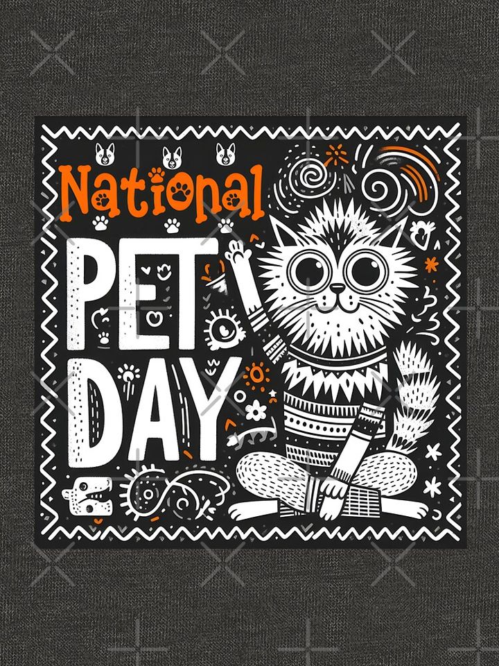National Pet Day :from EgyApe Artists ( 3rd design ) Lightweight Hoodie
