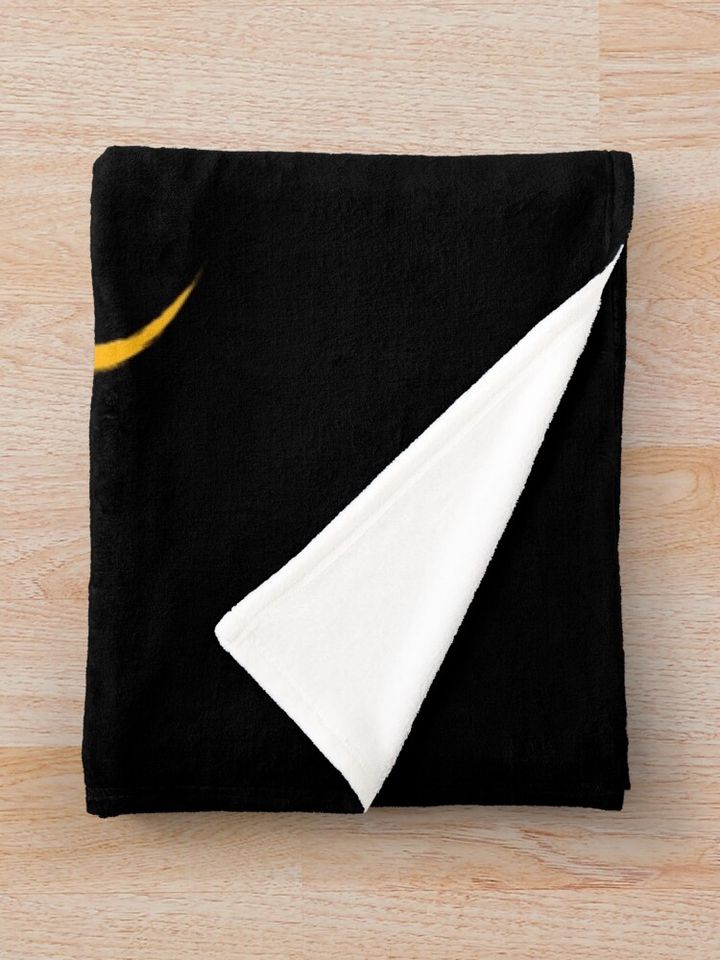 Sleek Commanders Script Tee Throw Blanket