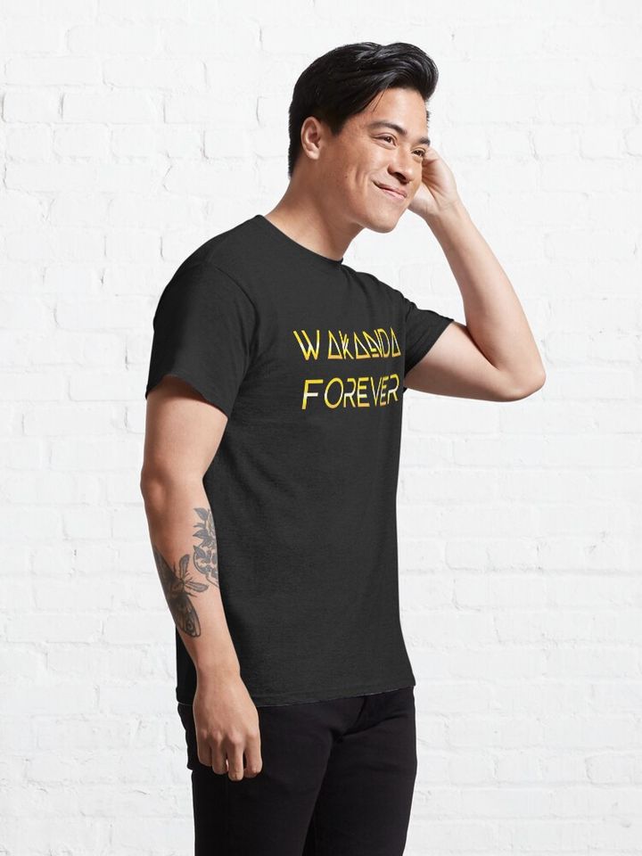 WAKANDA FOREVER Gold Classic T-Shirt