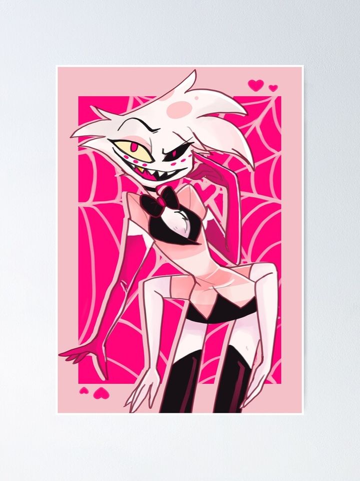 Hazbin Hotel - Angel Dust Poster
