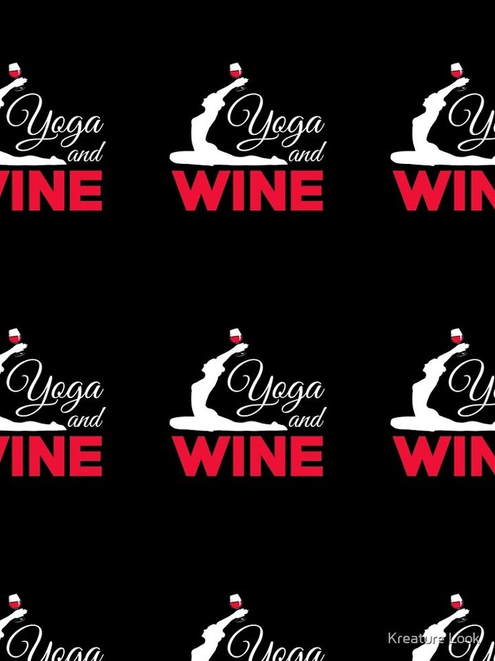 Yoga and Wine  Leggings