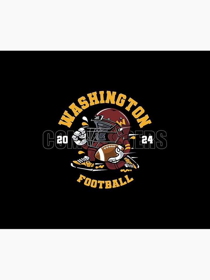 Art - washington commanders Throw Blanket