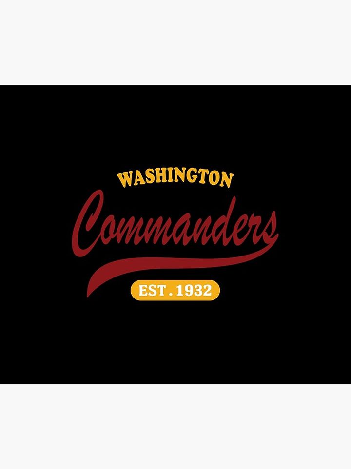 Art - washington commanders Throw Blanket