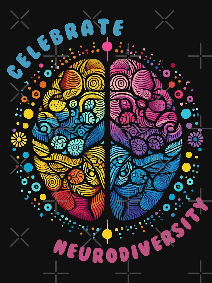 Celebrate Neurodiversity: Embrace Unique Minds Artwork Essential T-Shirt
