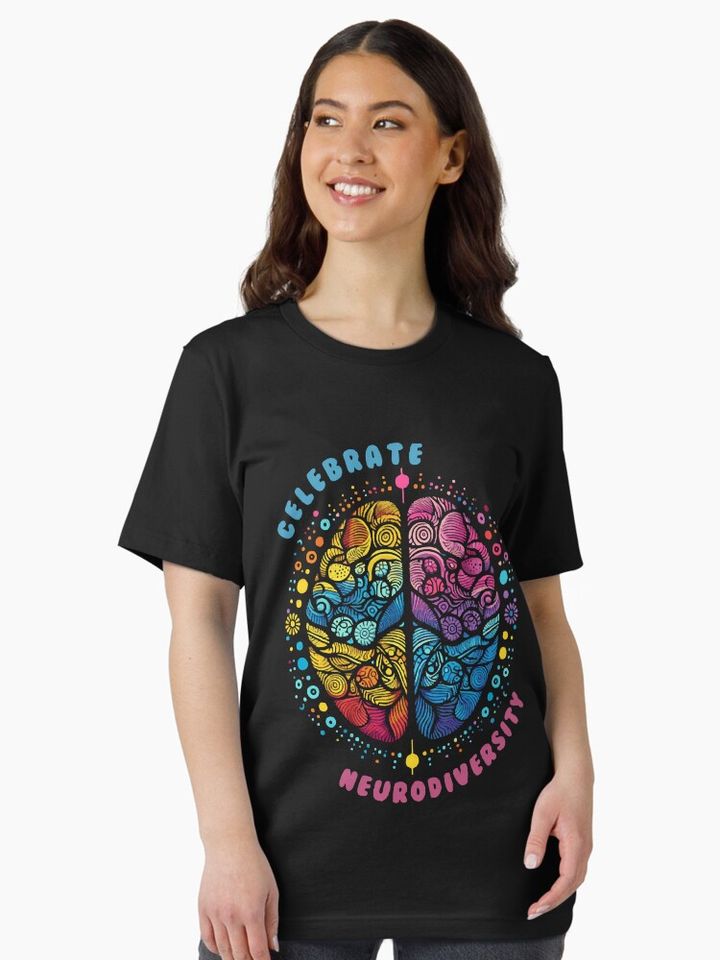 Celebrate Neurodiversity: Embrace Unique Minds Artwork Essential T-Shirt