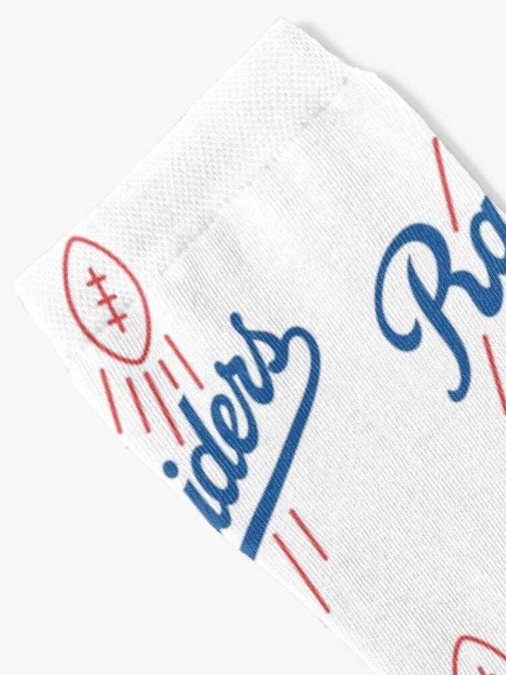 Los Raiders Football Socks