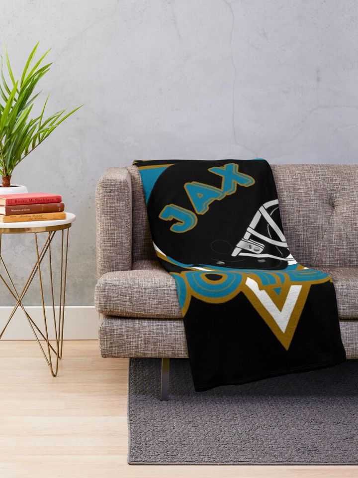 Art - Jacksonville Jaguars Throw Blanket