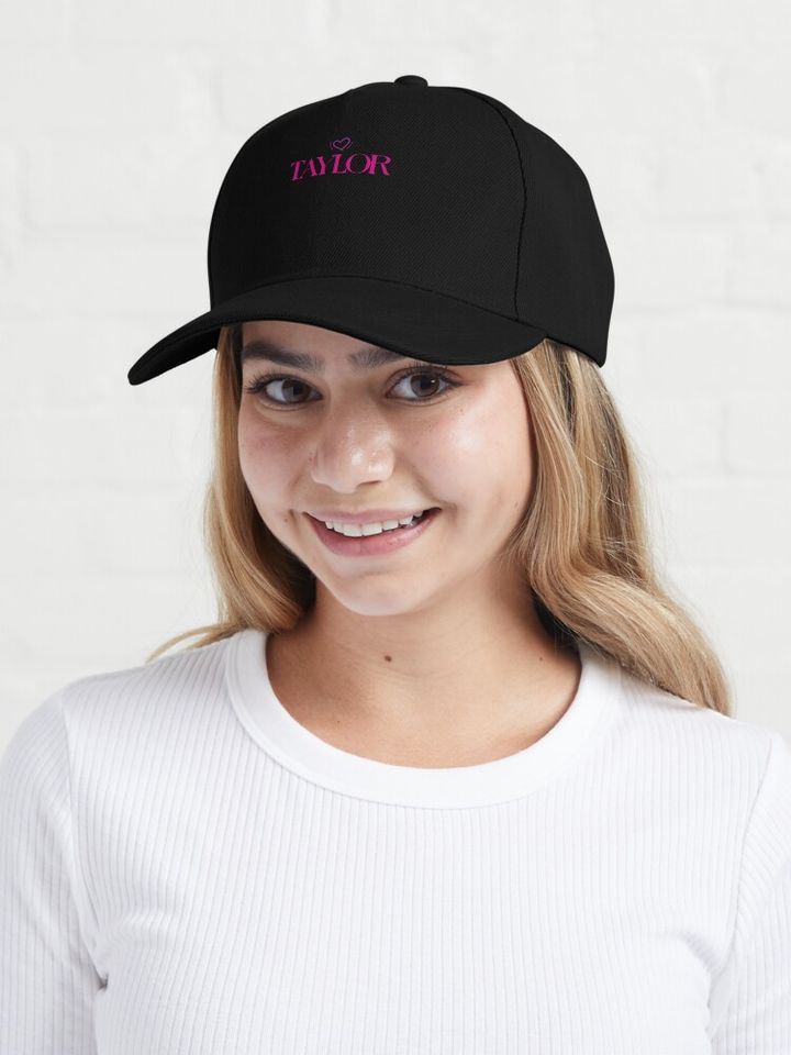 Taylor First Name I Love Taylor Girl Cute Cap
