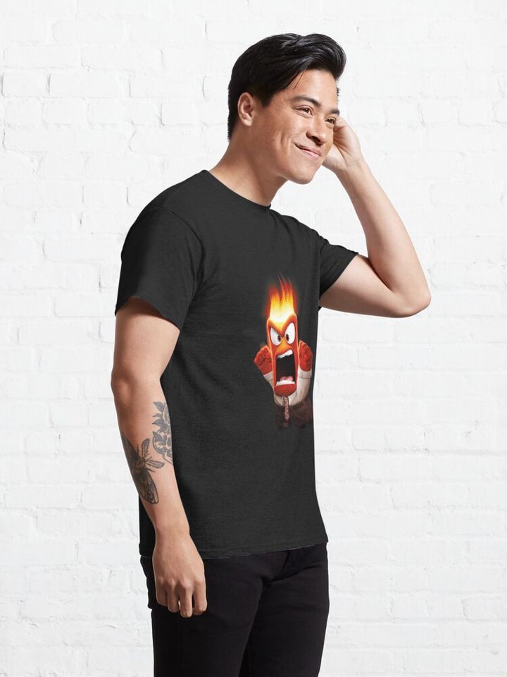 Disney Inside Out Angry Classic T-Shirt