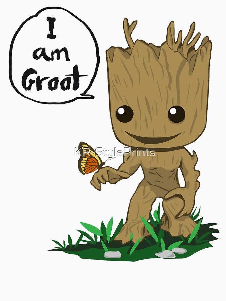 I Am Groot Graphic Tee for Guardians Fans