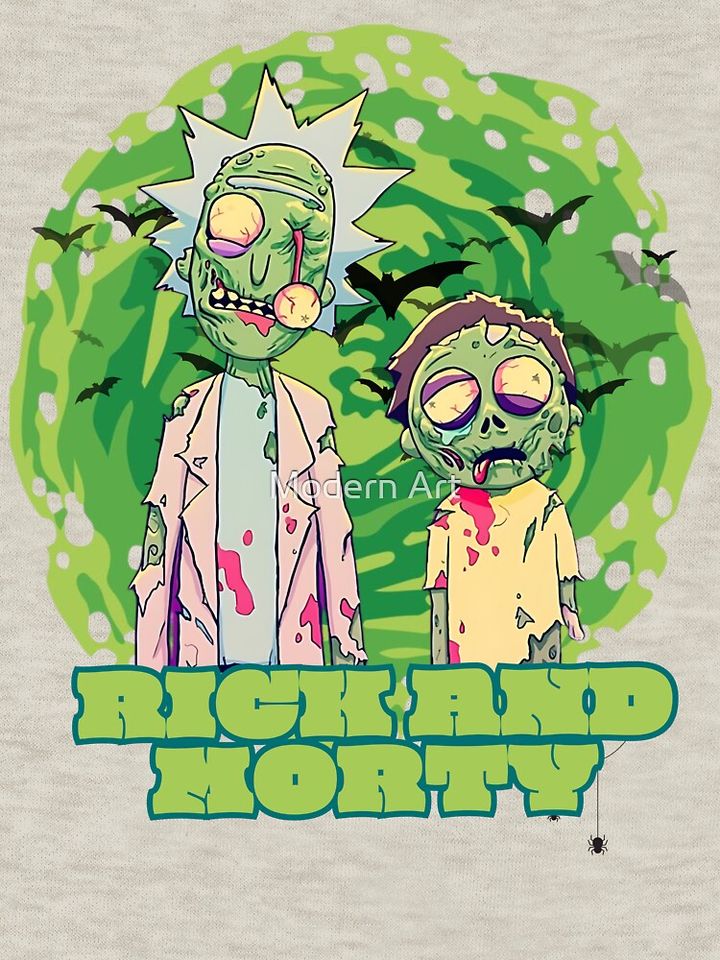 rick and Rickandmorty space zombies Pullover Hoodie