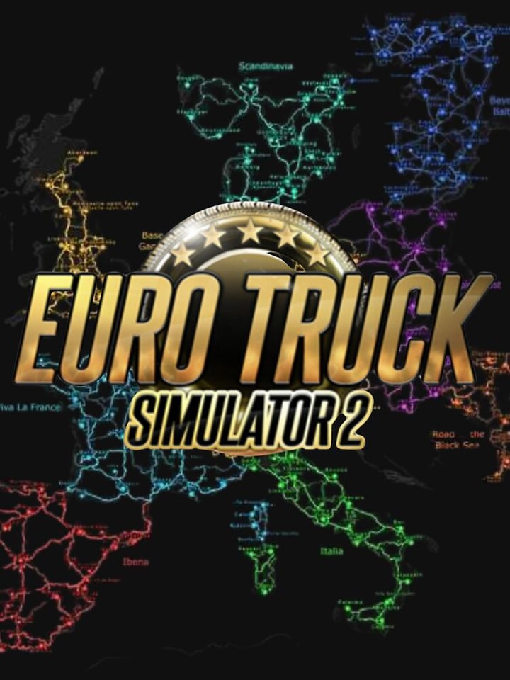 Euro Truck Simulator 2 MAP  Essential T-Shirt