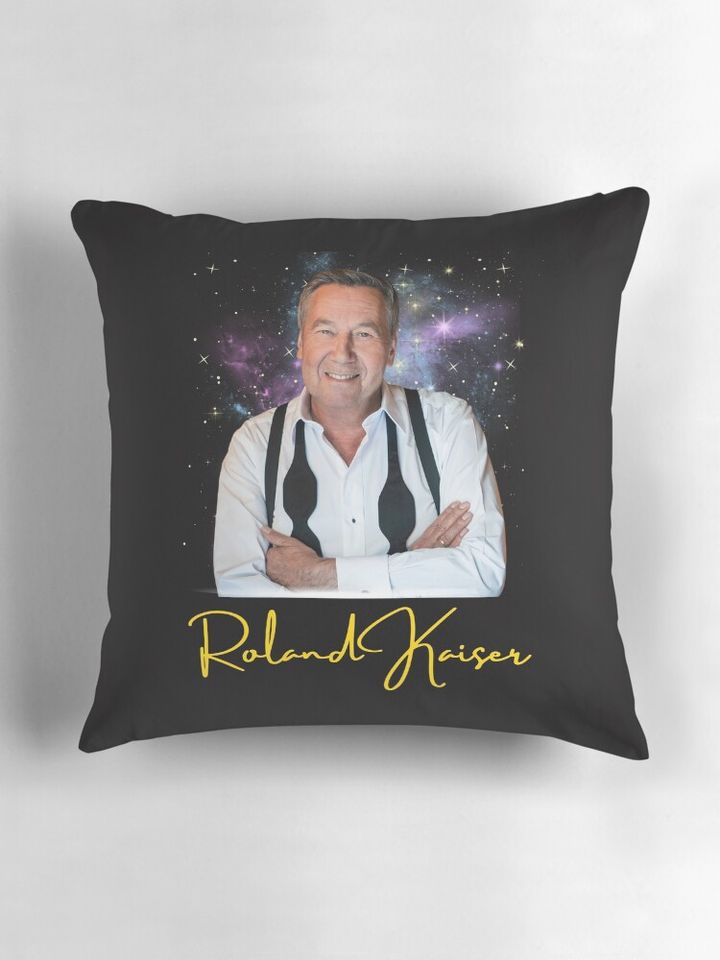 Roland kaiser christmas- roland kaiser merch Pillow
