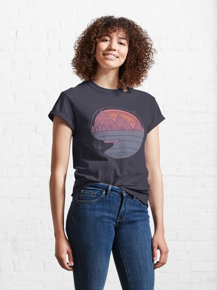 The Mountains Are Calling Classic T-Shirt
