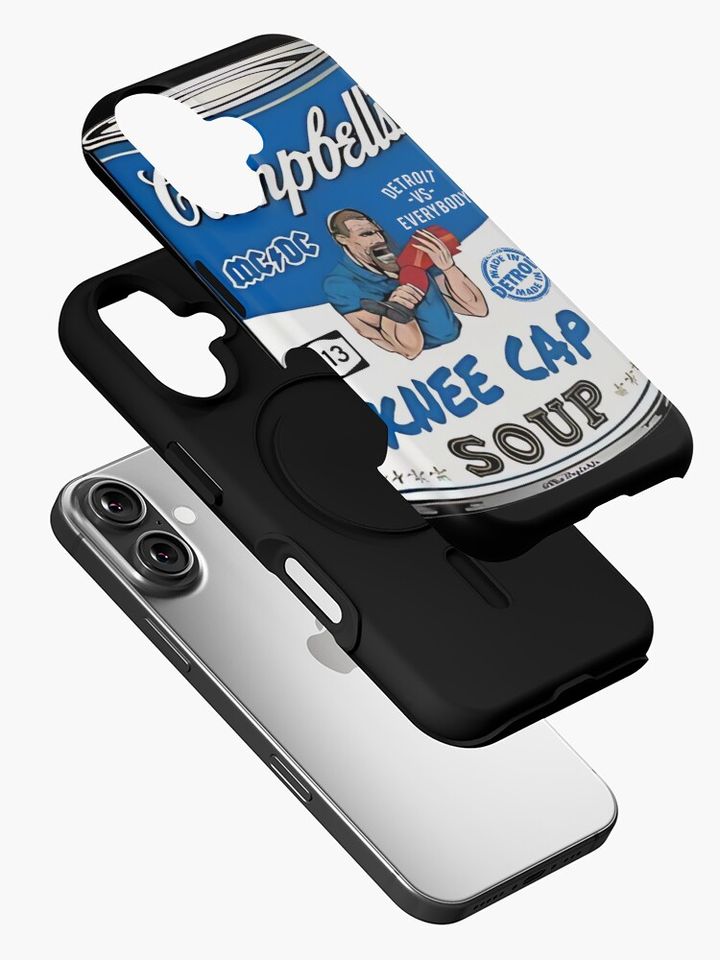 Detroit Lions Kneecap Soup iPhone Case