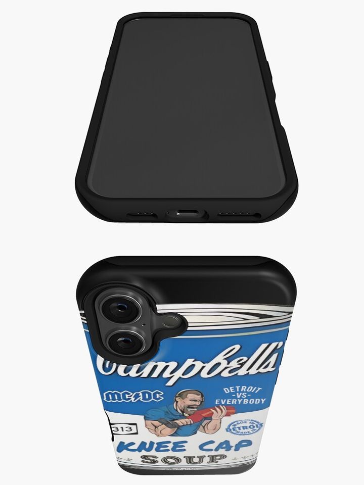 Detroit Lions Kneecap Soup iPhone Case