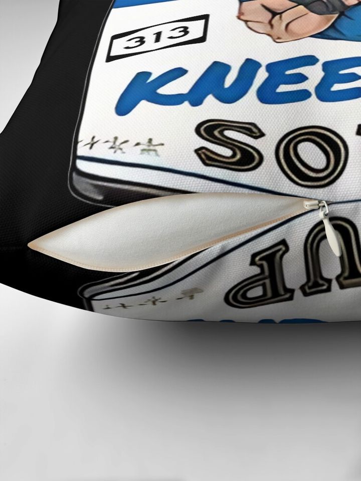 Detroit Lions Kneecap Soup Pillow