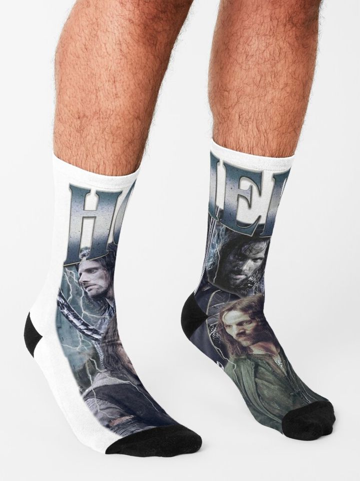 Funny Hozier Meme Cotton Socks, Cute & Cozy Gift for Unisex, Trending Fashion Gifts