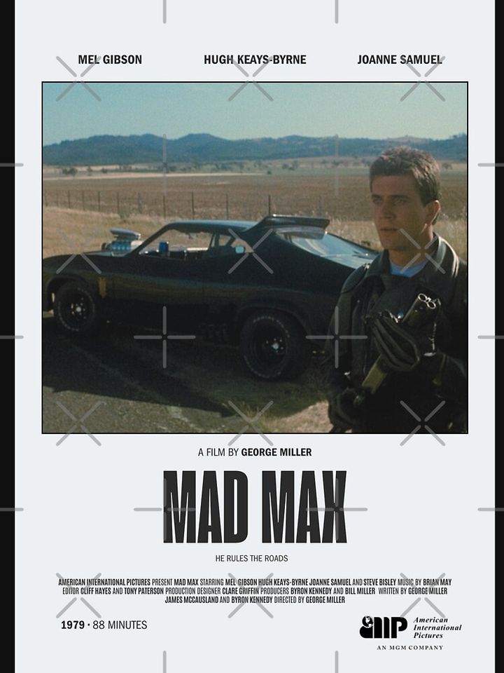 Mad Max (1979) Movie Poster Active T-Shirt