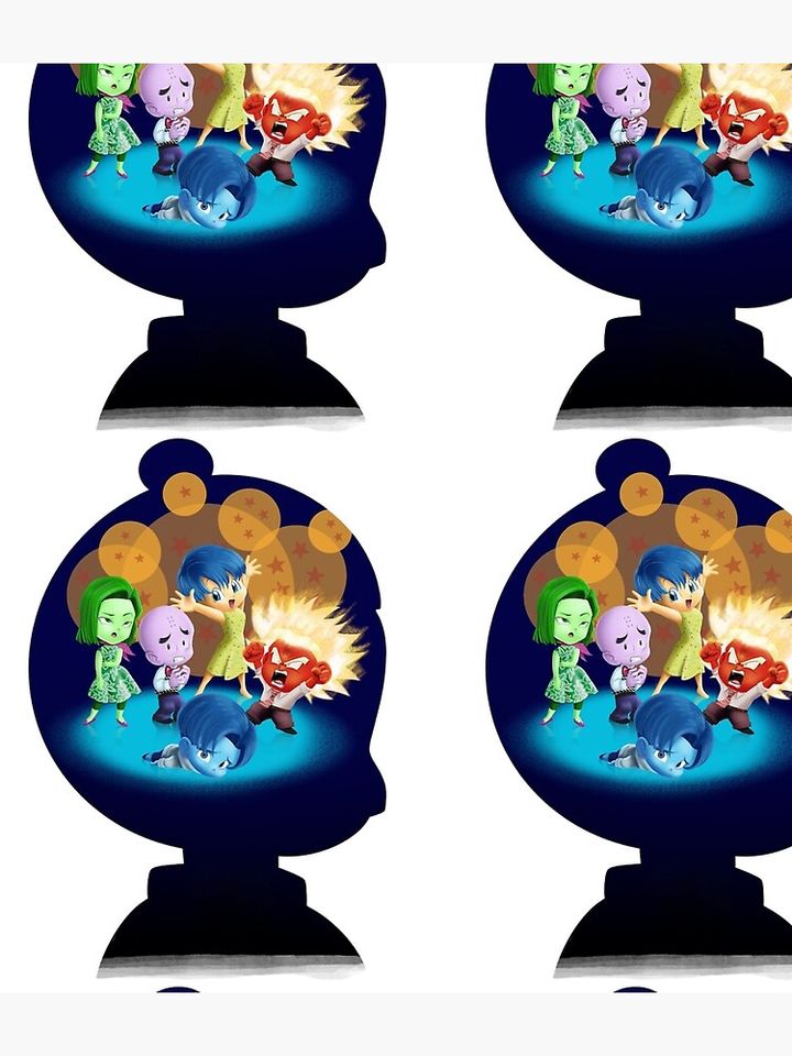 Inside Out 2 Backpack For Kids and Adults, Adjustable Shoulder Straps, Lightweight and Waterproof Backpack