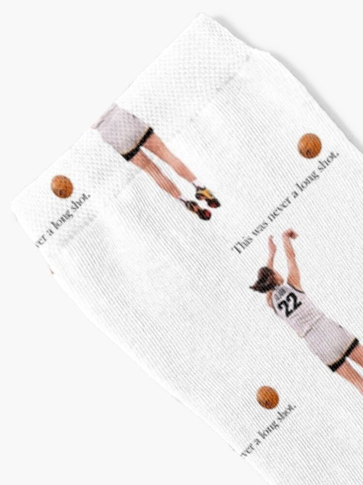 Caitlin Clark Jumpshot Socks, Gifts for Fan